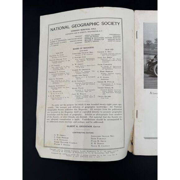 Original National Geographic Magazine / October 1918 - Picture 8 of 10